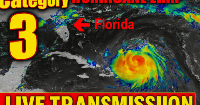 (Actualizado) EN VIVO: Huracán Erin categoría 4 pasa al norte de las Antillas Mayores y comienza a afectar a Puerto Rico y República Dominicana
